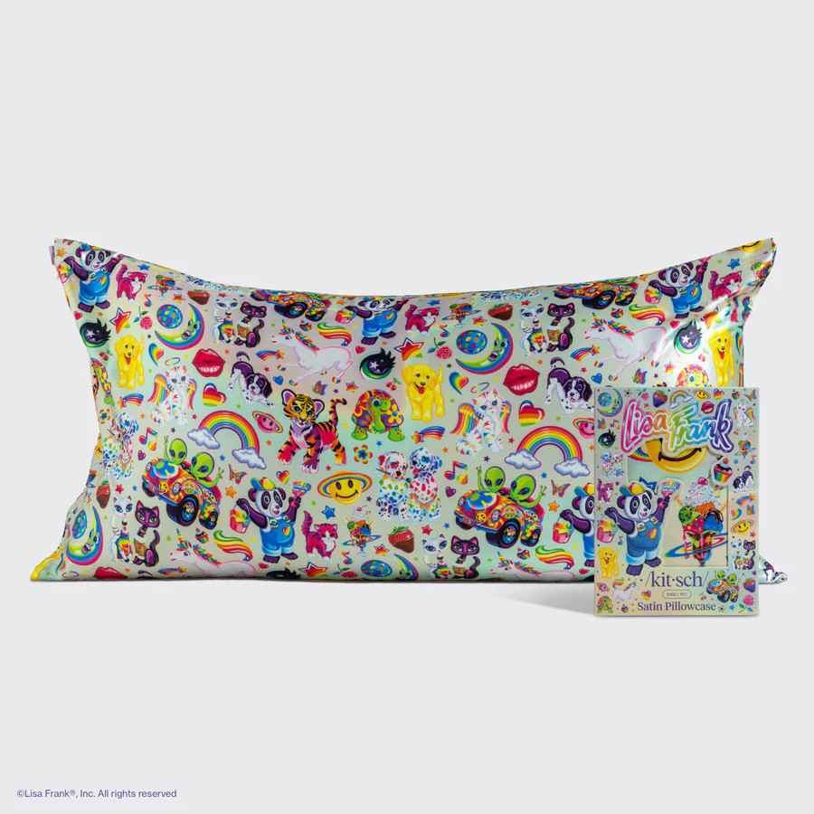 Lisa Frank x Kitsch Satin Pillowcase in The Fantastic World of Lisa Fr | Kitsch
