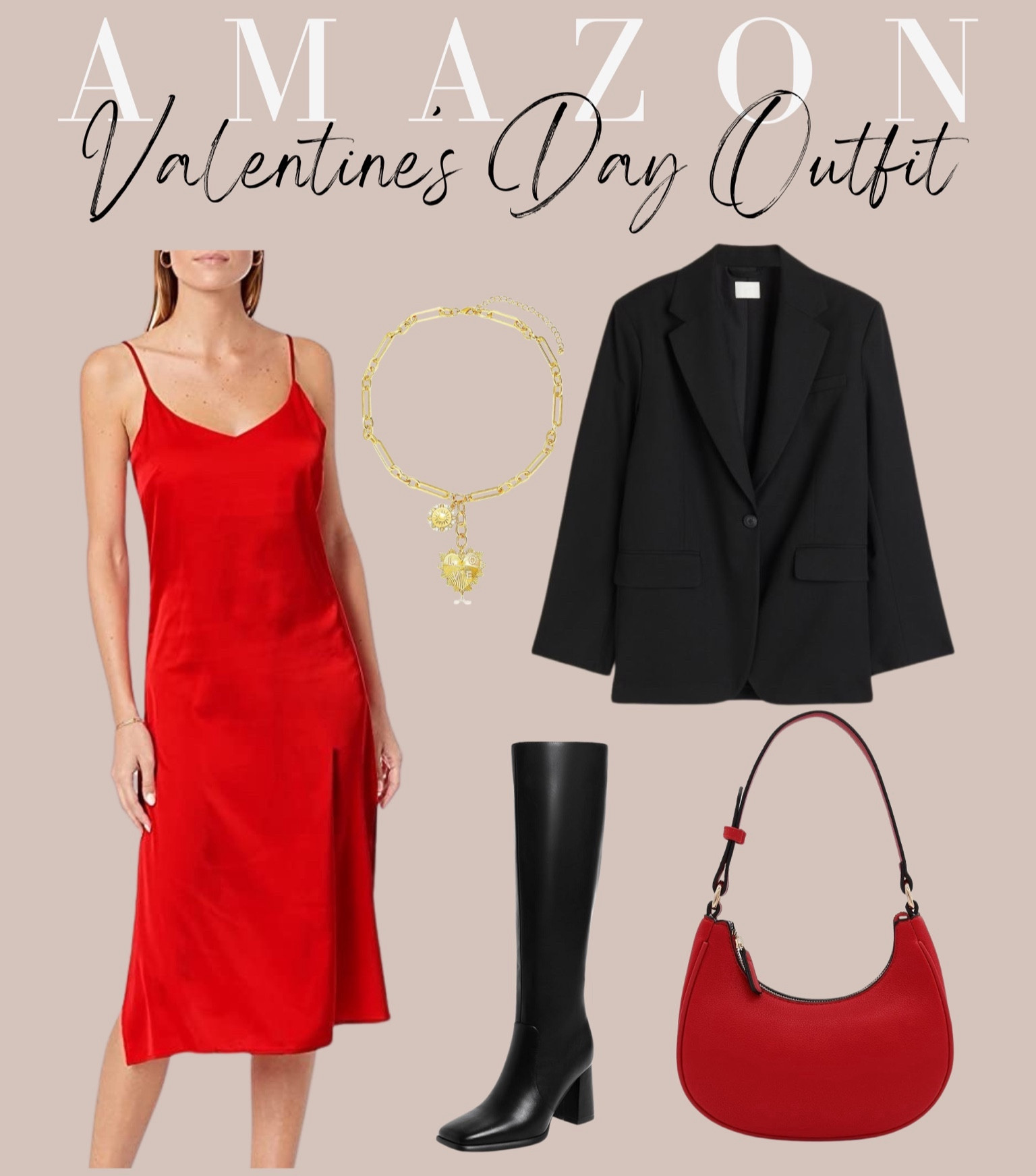 Date night outfit perfect for Valentine’s Day! 

#ltkbeauty #ltkfindsunder100 #ltkshoecrush #ltkgiftguide 

Amazon fashion finds, Amazon finds, Amazon dress, red dress, date night outfit , Valentine’s Day outfit, dress, Amazon dress, Amazon boots, Amazon blazer, oversized blazer, black boots, purse 

#amazonfashionfinds #valentinesdayoutfit #datenightoutfit #oversizedblazer #amazondress #amazonboots #reddress #blackboots #amazonpurse #dupes #amazonoutfit #amazon

#LTKSeasonal #LTKMostLoved #LTKstyletip
