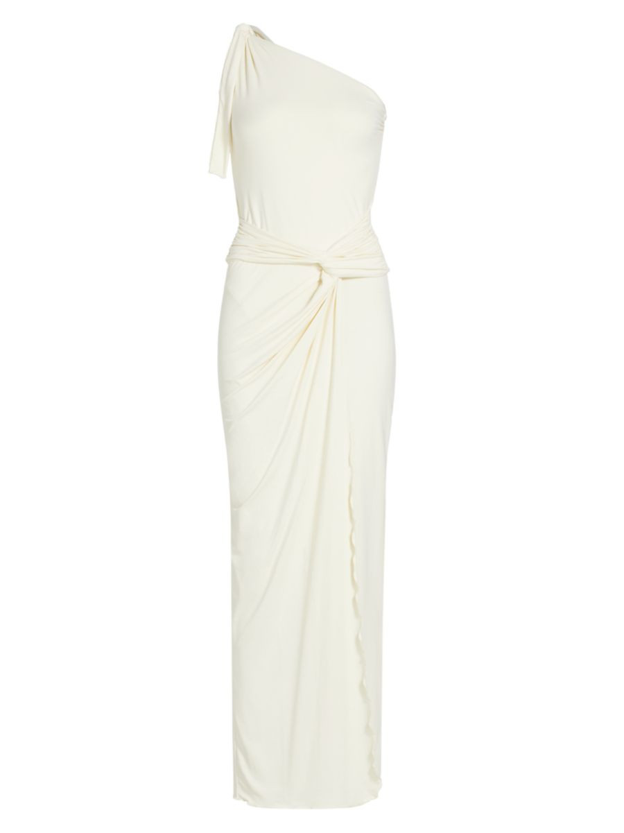 Knot Joy One-Shoulder Maxi Dress | Saks Fifth Avenue