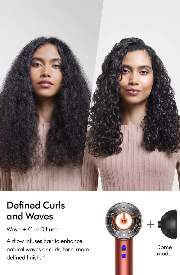 Dyson Special Edition Supersonic Nural Hair Dryer in Strawberry Bronze | Nordstrom | Nordstrom
