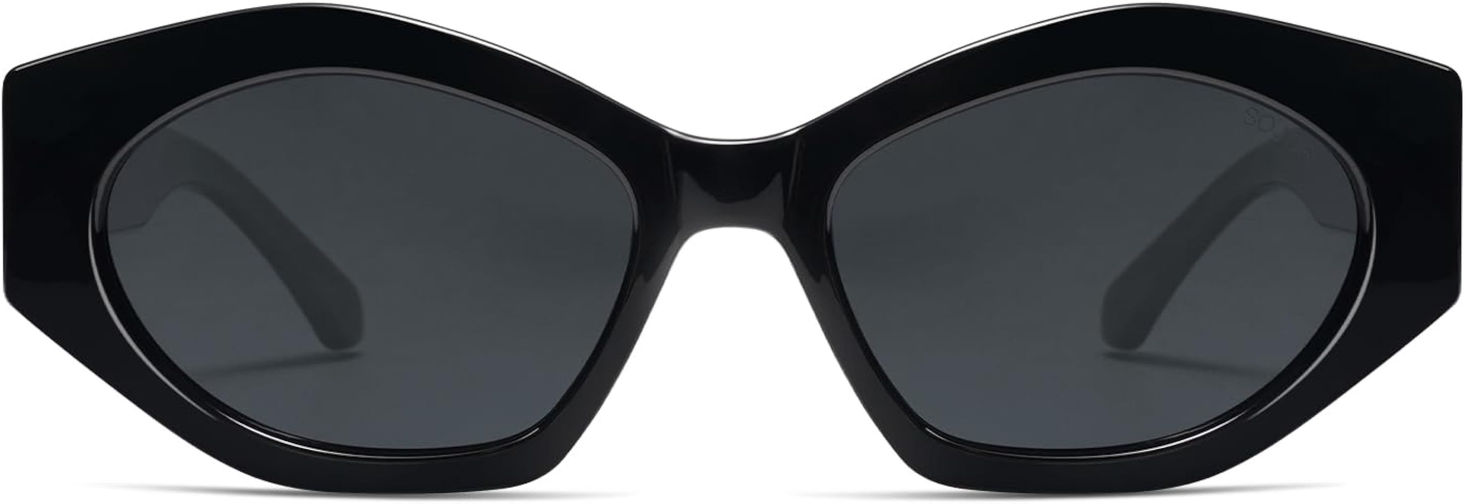 SOJOS Trendy Hexagonal Polarized Sunglasses for Womens Mens,Retro Polygon Shades Designer Inspire... | Amazon (US)
