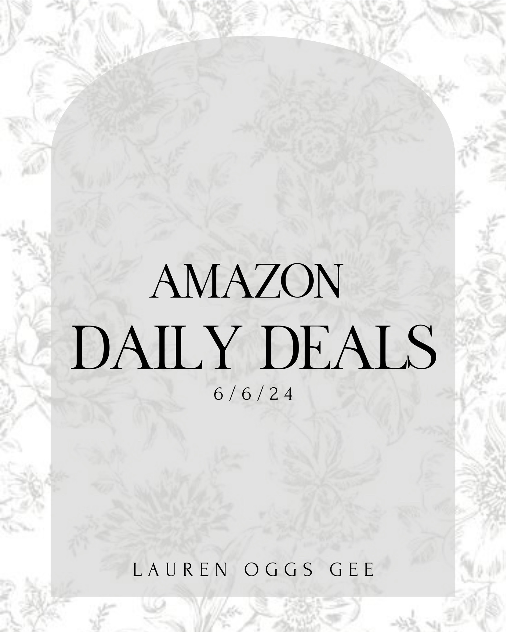 AMAZON DAILY DEALS 6/6/24

Today’s picks are all curated with the summer in mind, and they are all affordable ways to spruce up your wardrobe and home! Don’t miss out on these AMAZING deals - shop now! 

#LTKOver40 #LTKStyleTip #LTKSaleAlert