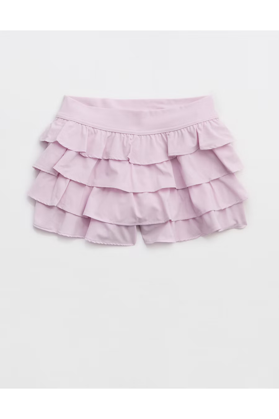 OFFLINE By Aerie Real Me Ruffle Flirty Short Women's Bright Violet M | Aerie