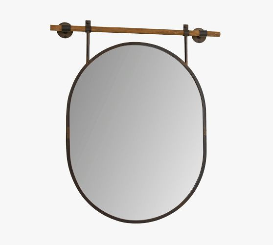 Cooper Oval Wall Mirror | Pottery Barn (US)