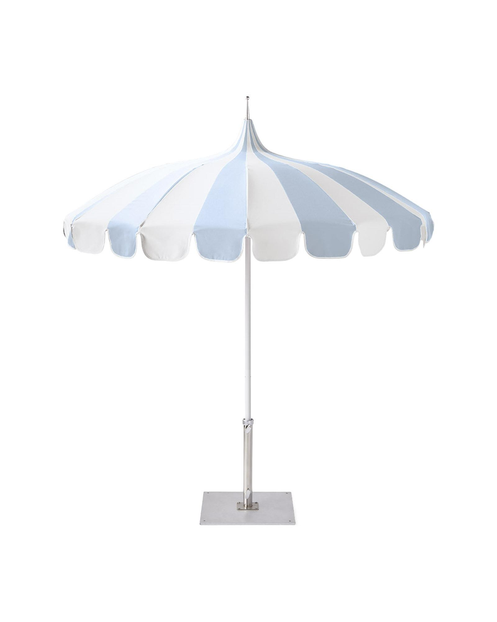 Eastport Striped Umbrella | Serena and Lily