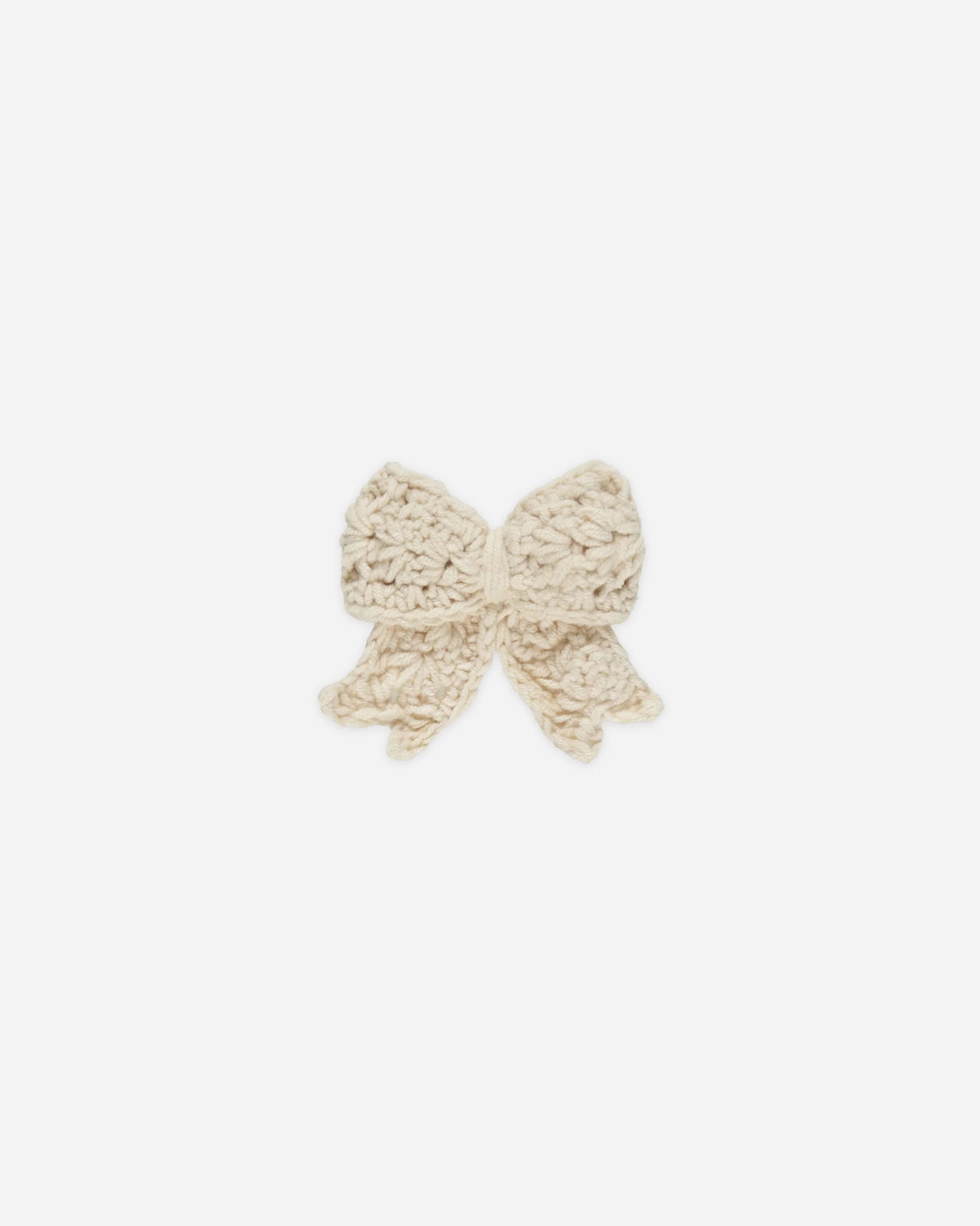 Crochet Bow || Natural | Rylee + Cru