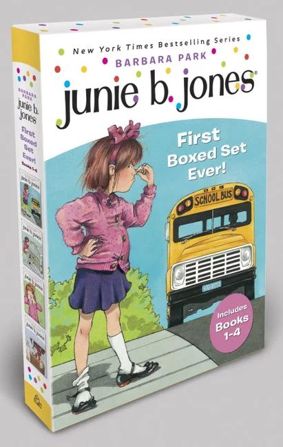 Junie B. Jones: Junie B. Jones First Boxed Set Ever! : Books 1-4 (Paperback) | Walmart (US)