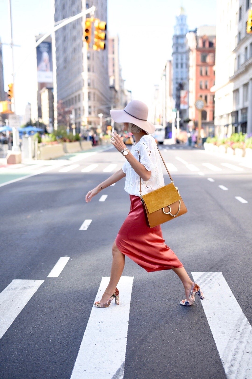 I still love a color block moment! 

Loverly Grey, New York fashion week, New York outfit, felt hat, satin skirt

#LTKSeasonal