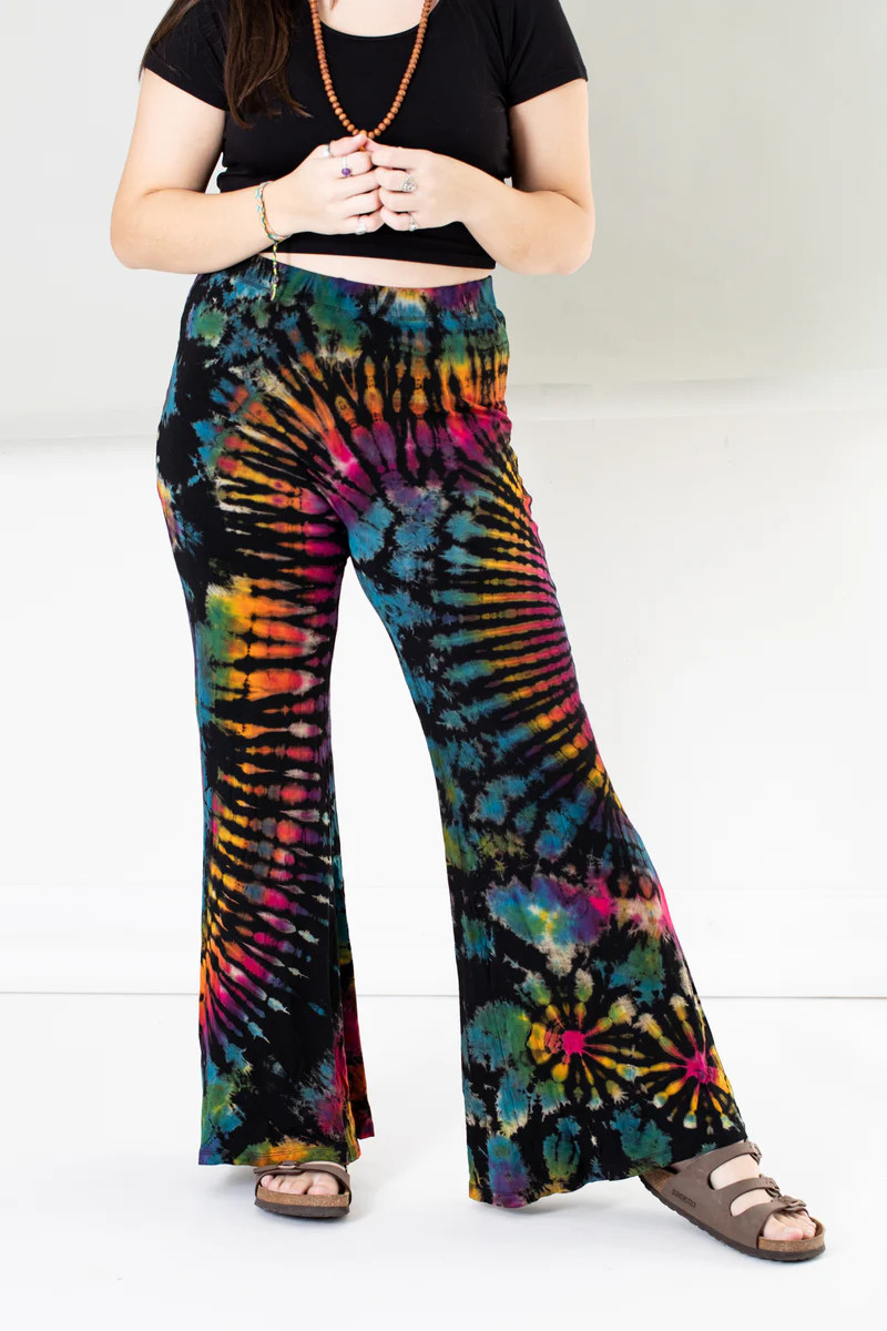 Cassidy Wide Leg Tie Dye Pants | Mexicali Blues