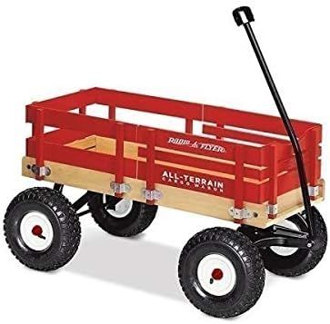 Radio Flyer All-Terrain Cargo Wagon for Kids, Garden and Cargo, Red | Amazon (US)