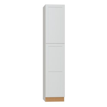 Diamond NOW Arcadia 18-in W x 84-in H x 23.75-in D White Door Pantry Fully Assembled Cabinet (Rec... | Lowe's