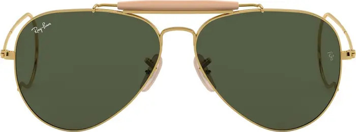 58mm Pilot Sunglasses | Nordstrom