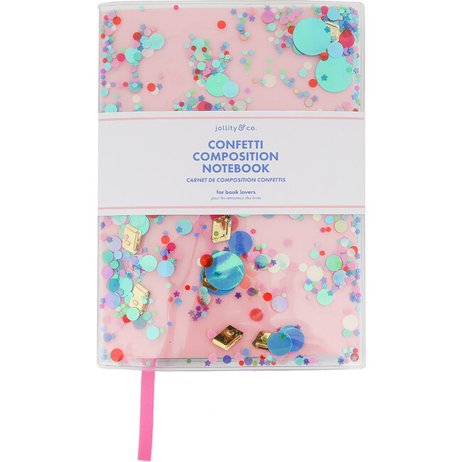 Jollity & Co. | Book Club Confetti Notebook | Maisonette | Maisonette