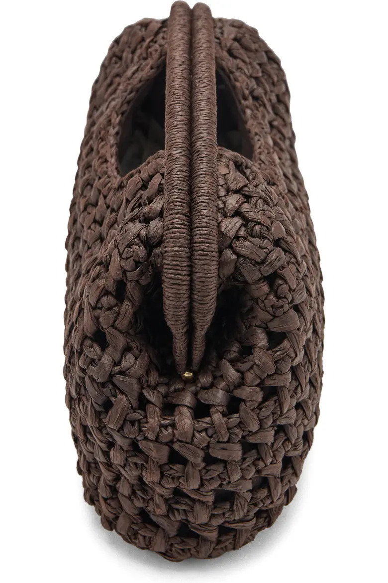 Natural Fiber Frame Clutch (Women) | Nordstrom | Nordstrom