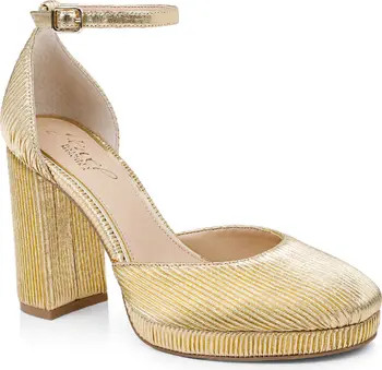 Stephanie Ankle Strap Platform Pump (Women) | Nordstrom