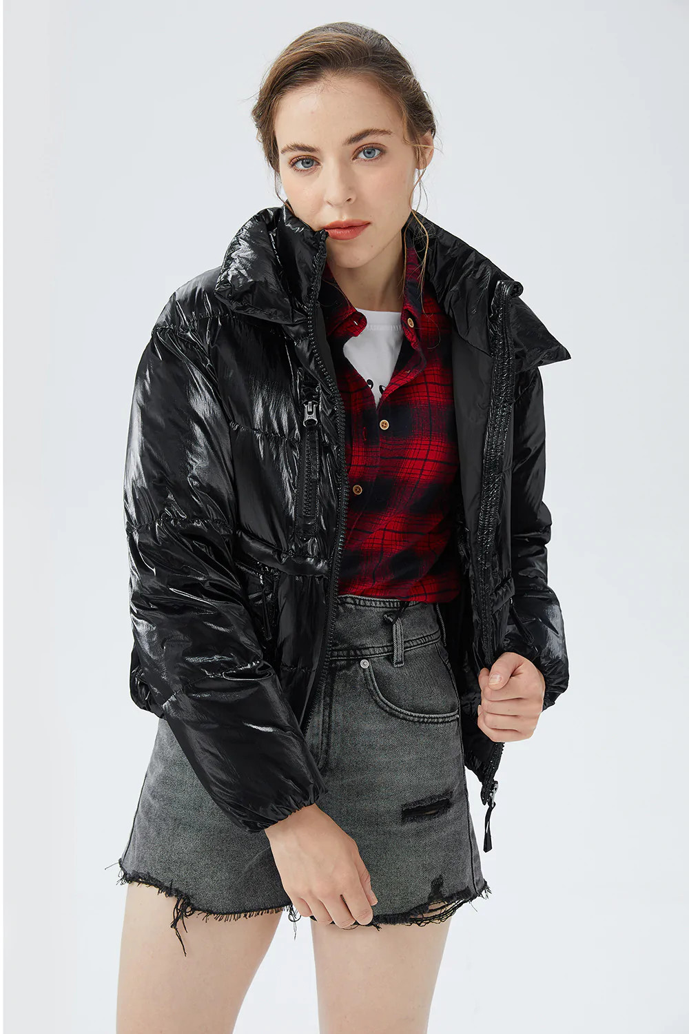 Water-Resistant Stand Collar Puffer Down Coat | Orolay