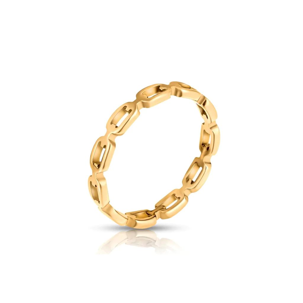 Ellie Vail - Billy Dainty Chain Ring | Ellie Vail Jewelry