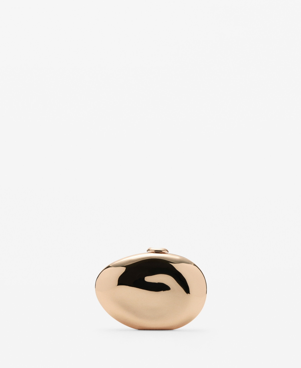 Mango Women's Oval Clutch Bag - Gold | Macy's