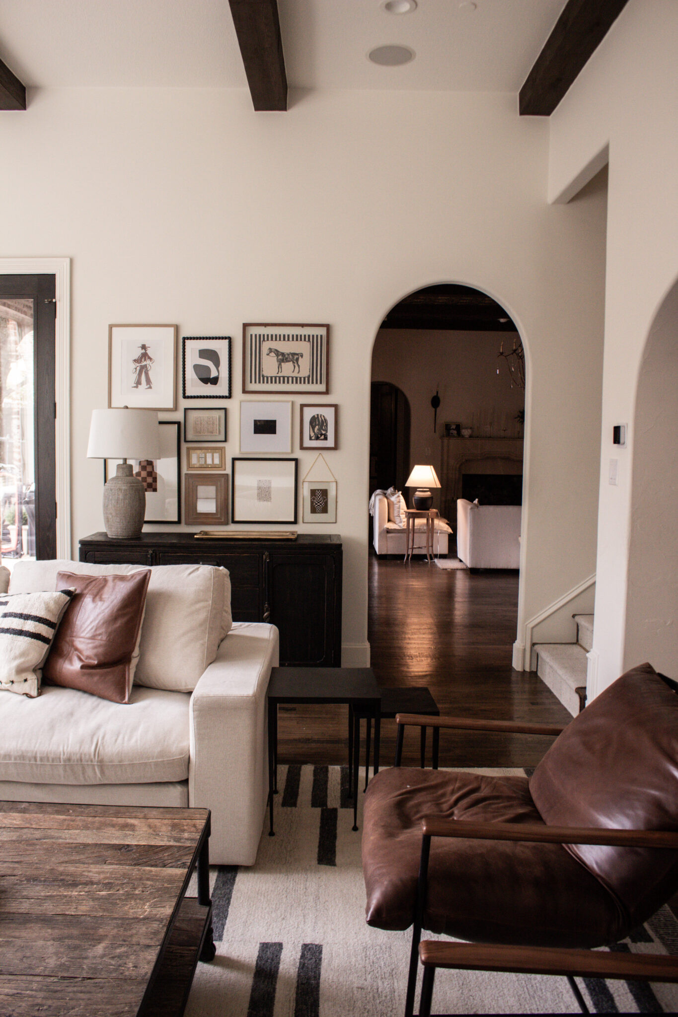 Family room refresh inspiration 🤍 Timeless furniture, cozy textures + modern accents that work beautifully together.

#LTKSeasonal #LTKHome