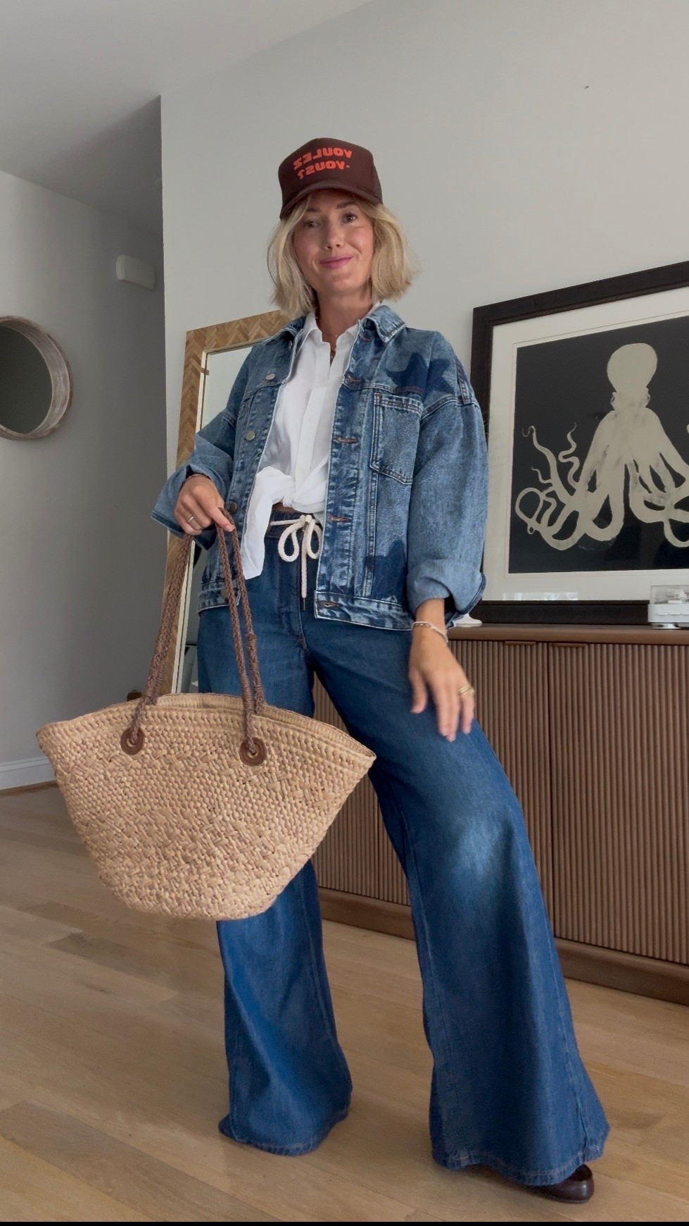 I’m in xs jeans, xs top, small jacket, 6 in shoes (normally a 6.5) 

I’m 5’2 for reference 
@Anthropologie 
Fall outfit inspo

#LTKPetite #LTKOver40 #LTKgrwm