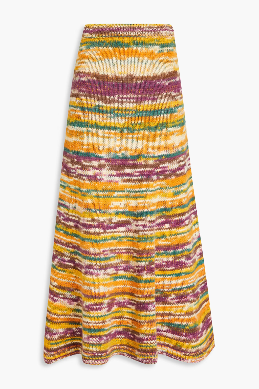 Sana cashmere midi skirt - marigold - One Size | The Outnet (US and CA)