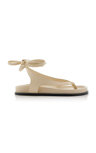 Shel Lace-Up Leather Sandals | Moda Operandi (Global)