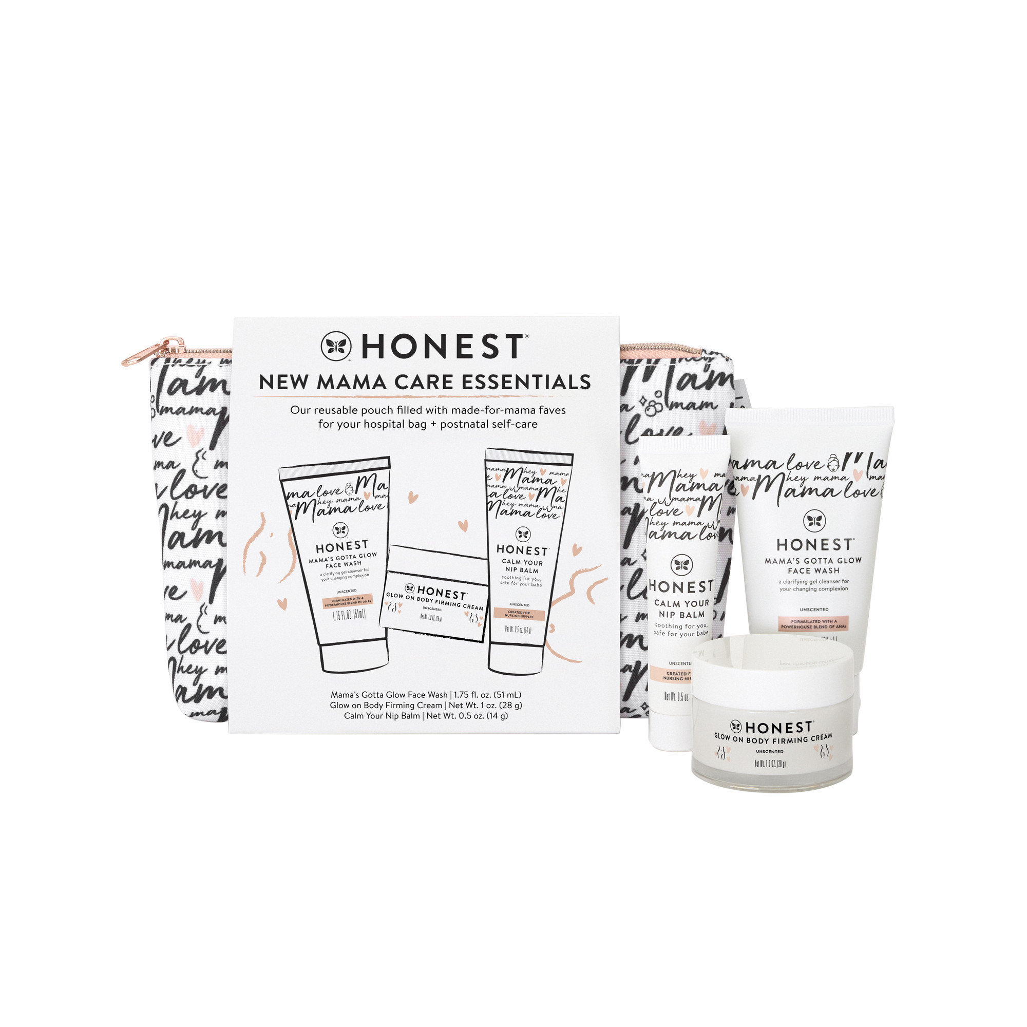 Honest New Mama Care Essentials Gift Set, Breastfeeding | The Honest Company