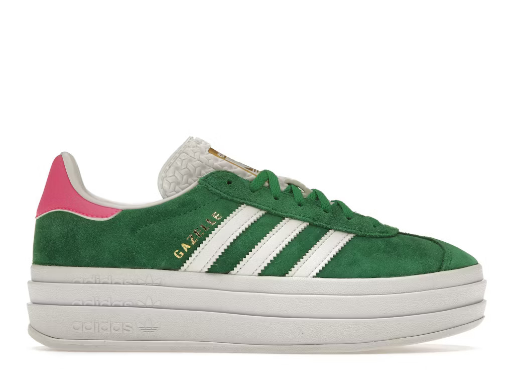 adidas Gazelle Bold Green Lucid Pink (Women's) | StockX