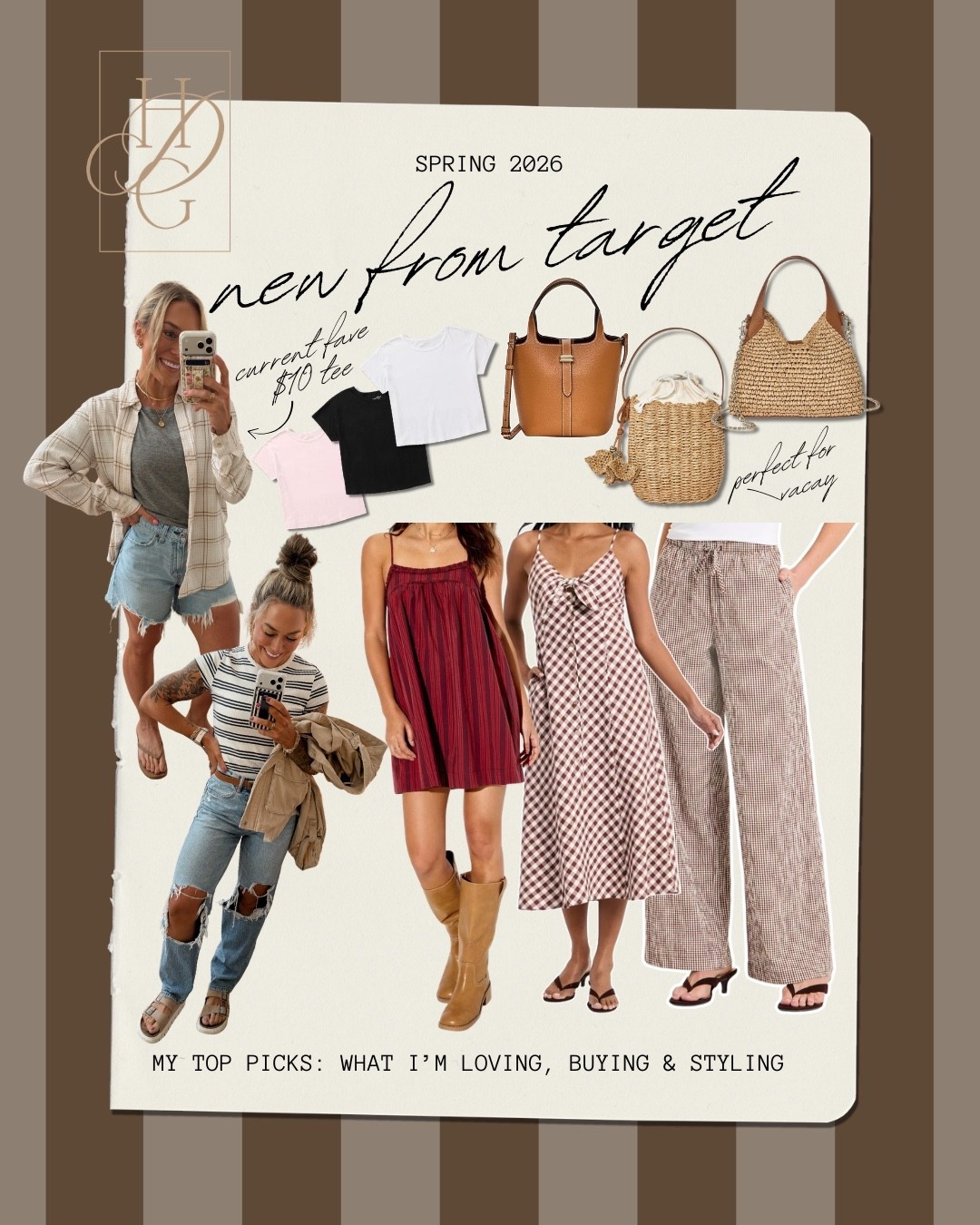 Some of my newer faves from Target for Spring🌷😍✨ my current go to is the $10 soft tee! 

Spring style / casual / comfy / cute / Holley Gabrielle / #TargetPartner @Target #Target
