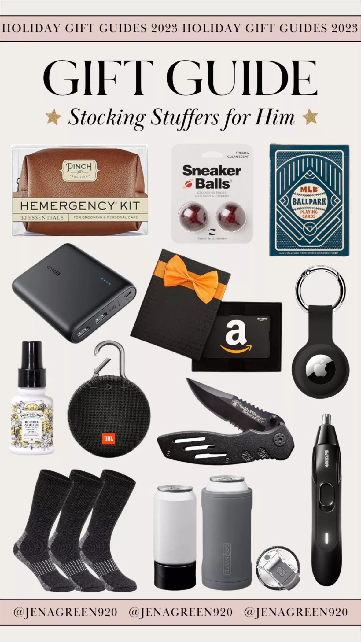 Holiday Stocking Sfuffers Gift Guide for Him