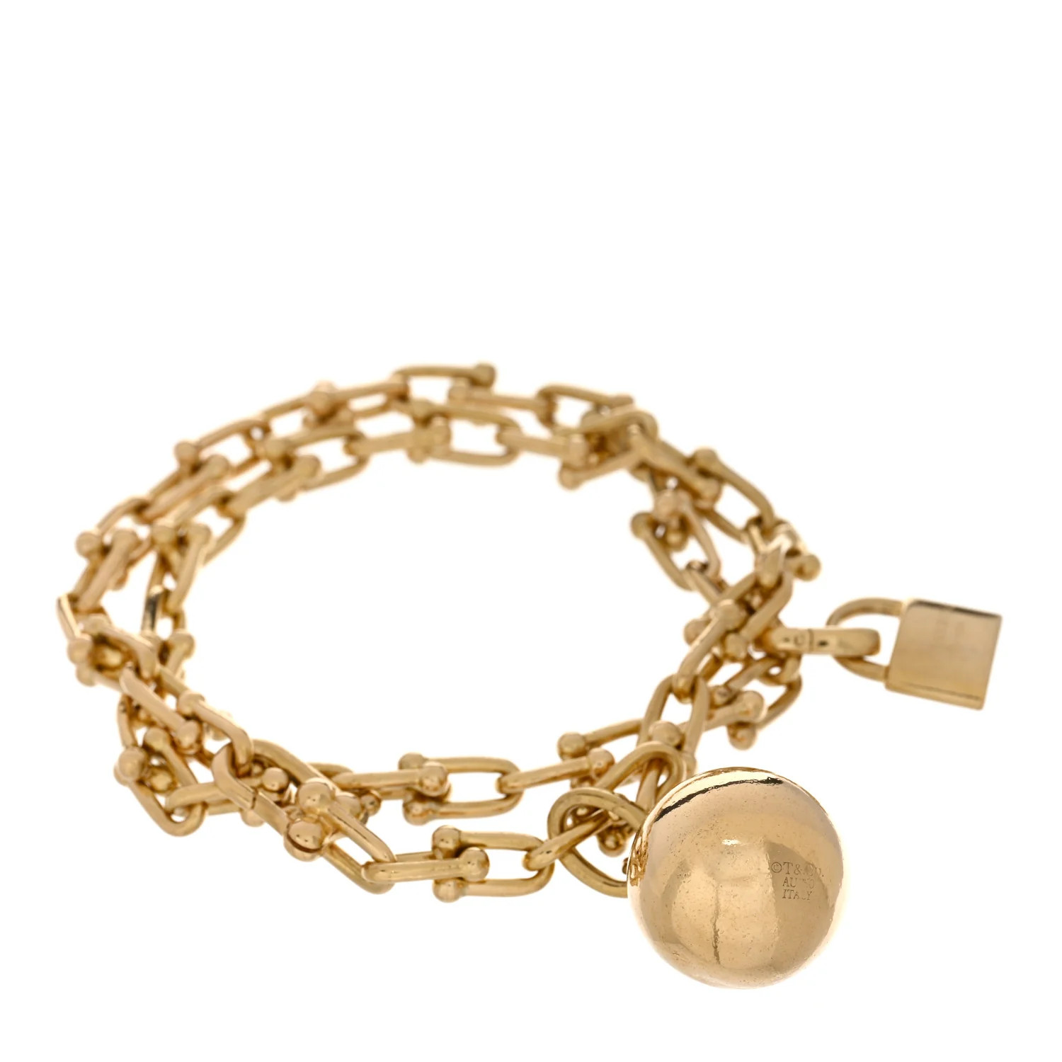 18K Yellow Gold Hardwear Wrap Bracelet | FASHIONPHILE (US)