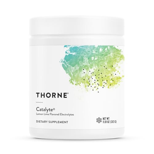 THORNE Catalyte - Electrolyte Replenishment and Energy Restoration Supplement* - No Artificial Sweeteners - NSF Certified for Sport- Lemon Lime - 11.01 Oz | Amazon (US)