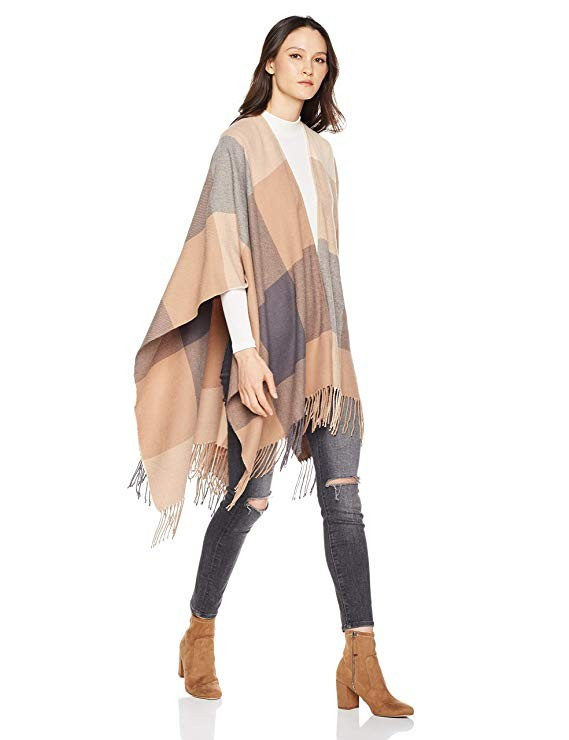 Beautiful Nomad Wrap Shawl Poncho Cape for Women | Amazon (US)