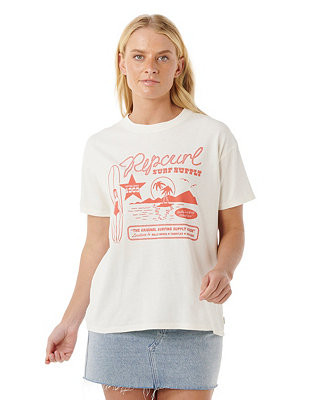 Women's Surf Supply Printed T-Shirt | Macy's