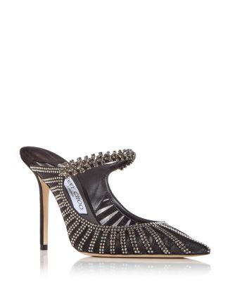 Jimmy Choo Women's Bing 100 Embellished High Heel Mules   | Bloomingdale's Sale Shoes Shoes | Bloomingdale's (US)