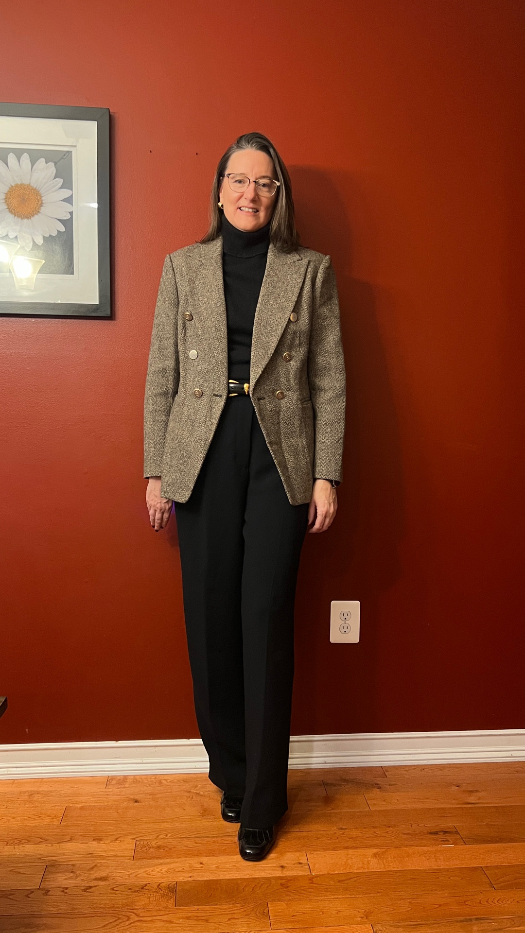 Applying a few go to workwear formulas to get through Wednesday. I love to pair a blazer with a turtleneck so much that I might consider this my “uniform” and I often use a “column of color” to make getting dressed for the office easy. Just pick matching top and bottoms in any color and pair with a blazer. #whatiworetowork #businesscasual #officeootd #corporatefashion #workwear

#LTKOver40 #LTKWorkwear #LTKootd