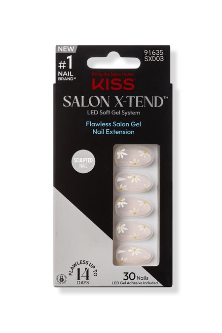 THE BEST press-on nails. This system uses a gel/glue that cures under UV light. I’ve had mine on for over a week, and not a single one is loose!

#LTKSeasonal #LTKstyletip #LTKfindsunder50