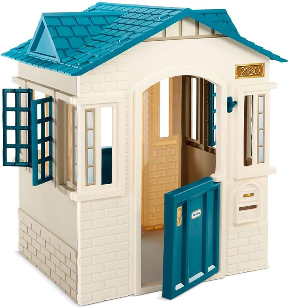 Little Tikes Cape Cottage Playhouse - Blue Large | Amazon (US)