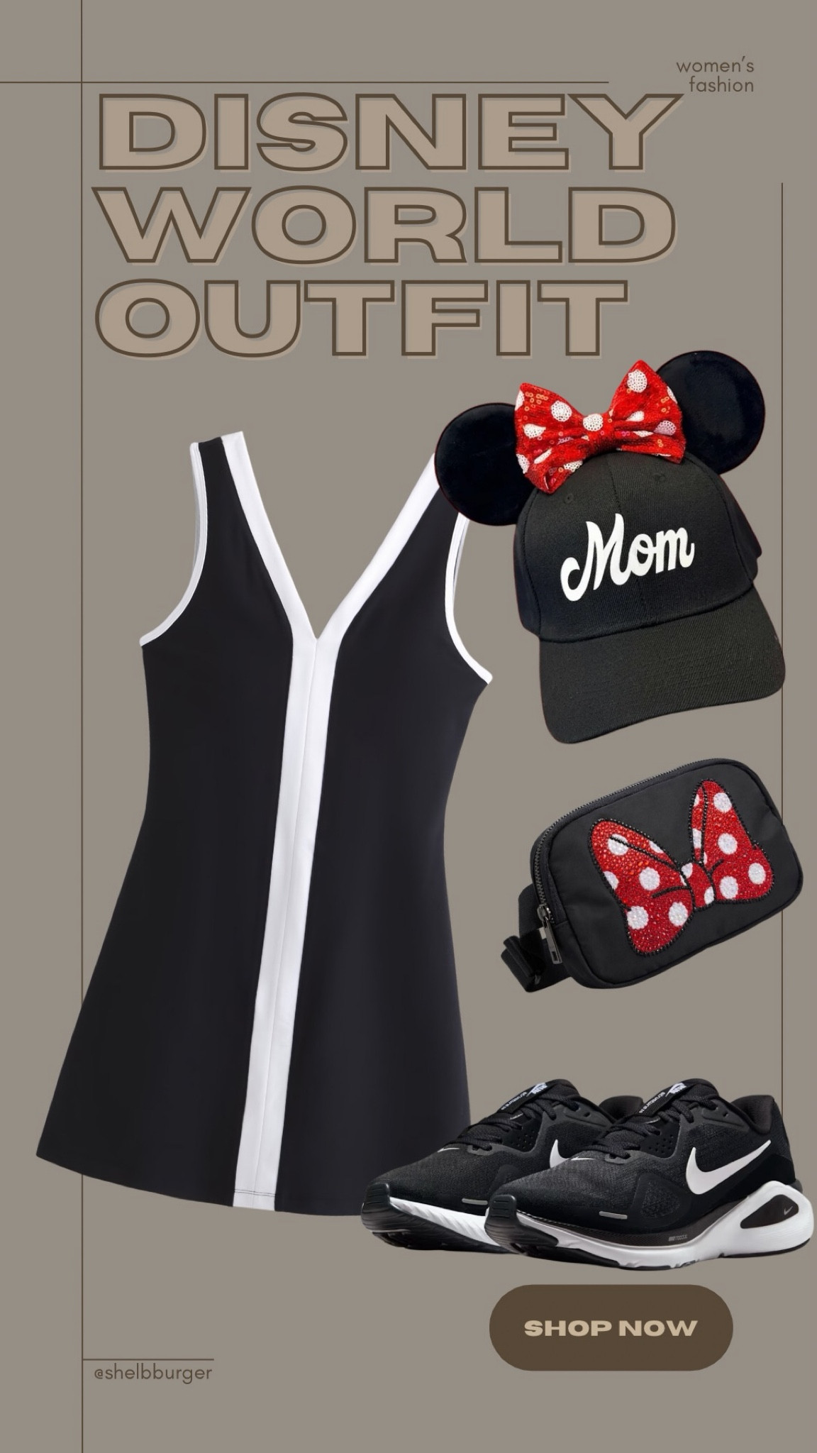Active dress Minnie Mouse mom outfit for Disney World vacation 

#LTKmomlife #LTKTravel #LTKSaleAlert