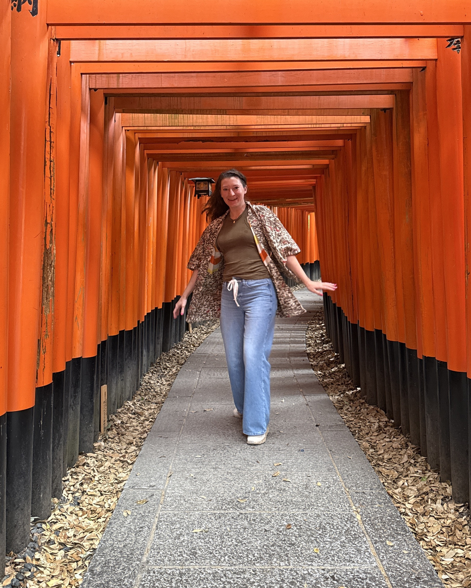 Can I just say we are in a pants renaissance? The amount of styles and materials on the market is amazing. These wide leg jeans are my new favorite. I love the drawstring and how comfortable and flattering they are. 

Also if you are going to Japan, don’t get a kimono. Buy a Haori instead! You will get much more use out of it and it’s the perfect item to toss on over jeans and a tee.

#LTKTravel