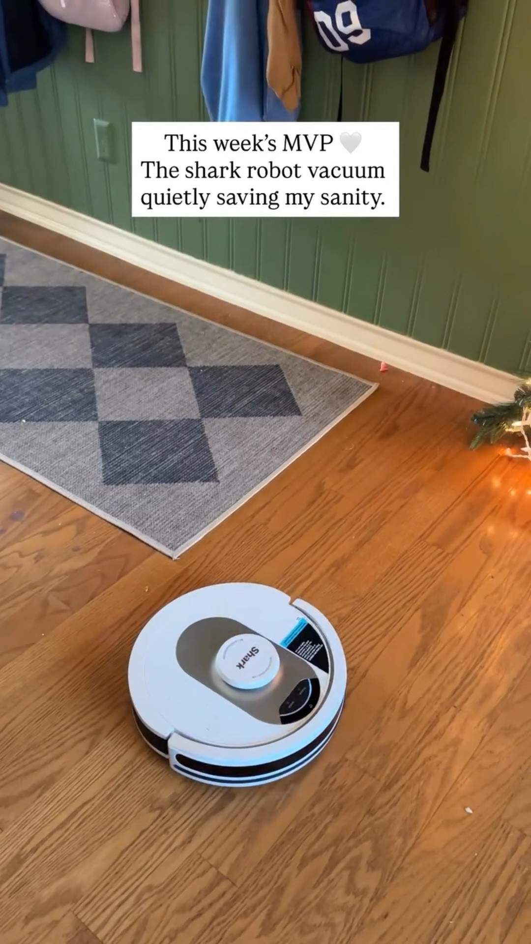 This week’s MVP 🤍
The shark robot vacuum quietly saving my sanity.

#LTKmomlife #LTKSaleAlert #LTKHome