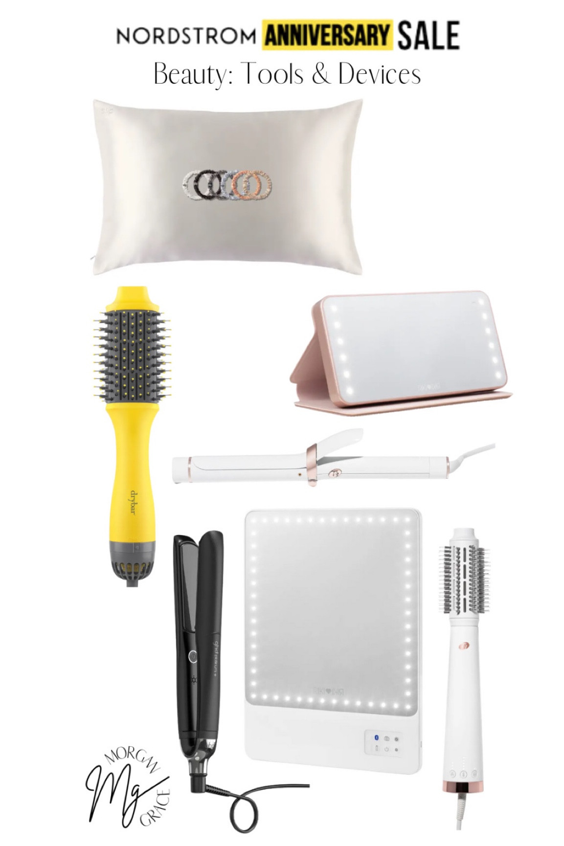 Still in stock from the Nordstrom Anniversary Sale: Tools & Devices

blow dry brush. curling iron. silk pillowcase. silk scrub hue. mirror. straightener. hair tools. T3  

#LTKbeauty #LTKxNSale #LTKunder100