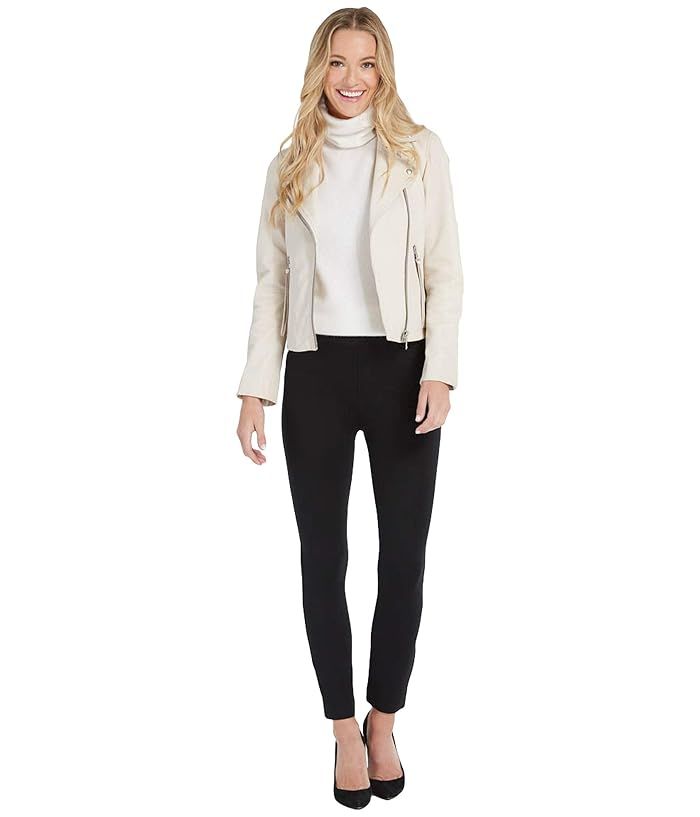 Spanx The Perfect Black Pant, Ankle Backseam Skinny (Classic Black) Women's Casual Pants | Zappos