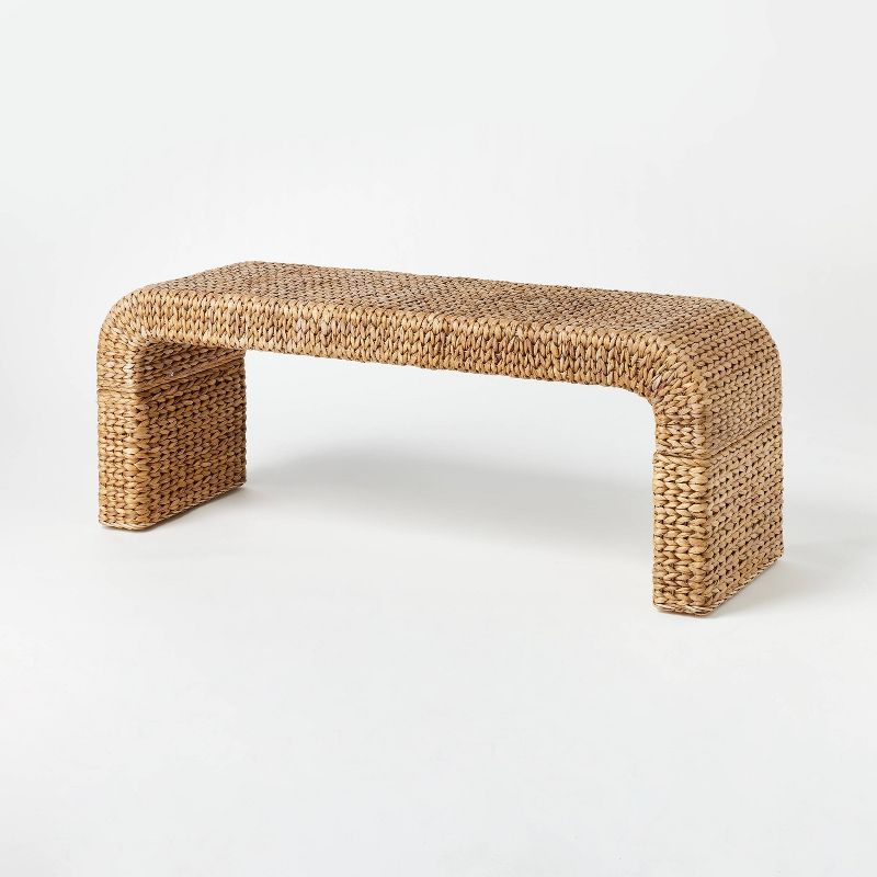 Shiffer Waterfall Woven Bench - Threshold™ designed with Studio McGee | Target