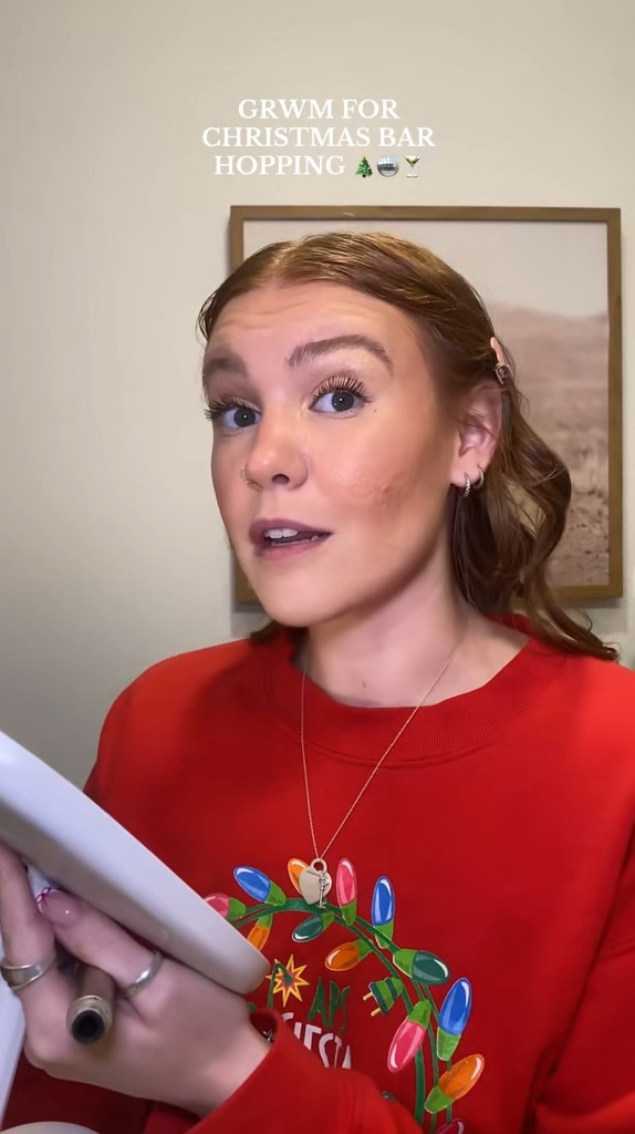 GRWM for christmas festivities with friends!

#LTKParties #LTKBeauty #LTKStyleTip