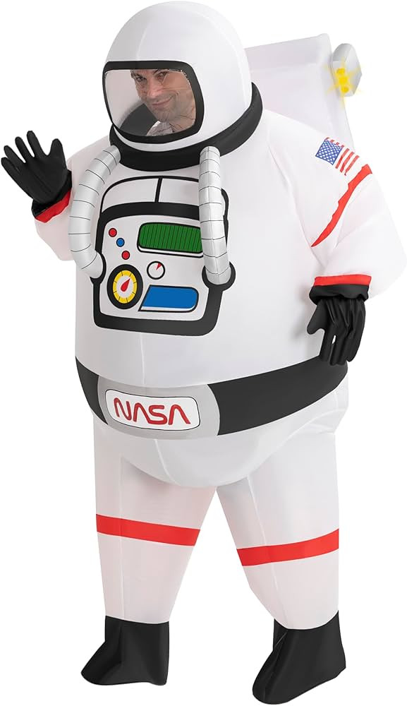 Spooktacular Creations Halloween Inflatable Costume, Full Body NASA Astronaut Inflatable Costume ... | Amazon (US)