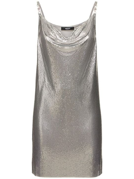 Mesh mini dress | Luisaviaroma