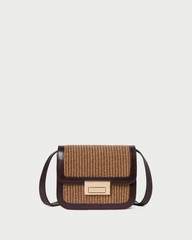 Desi Brown/Espresso Crochet Crossbody | Loeffler Randall