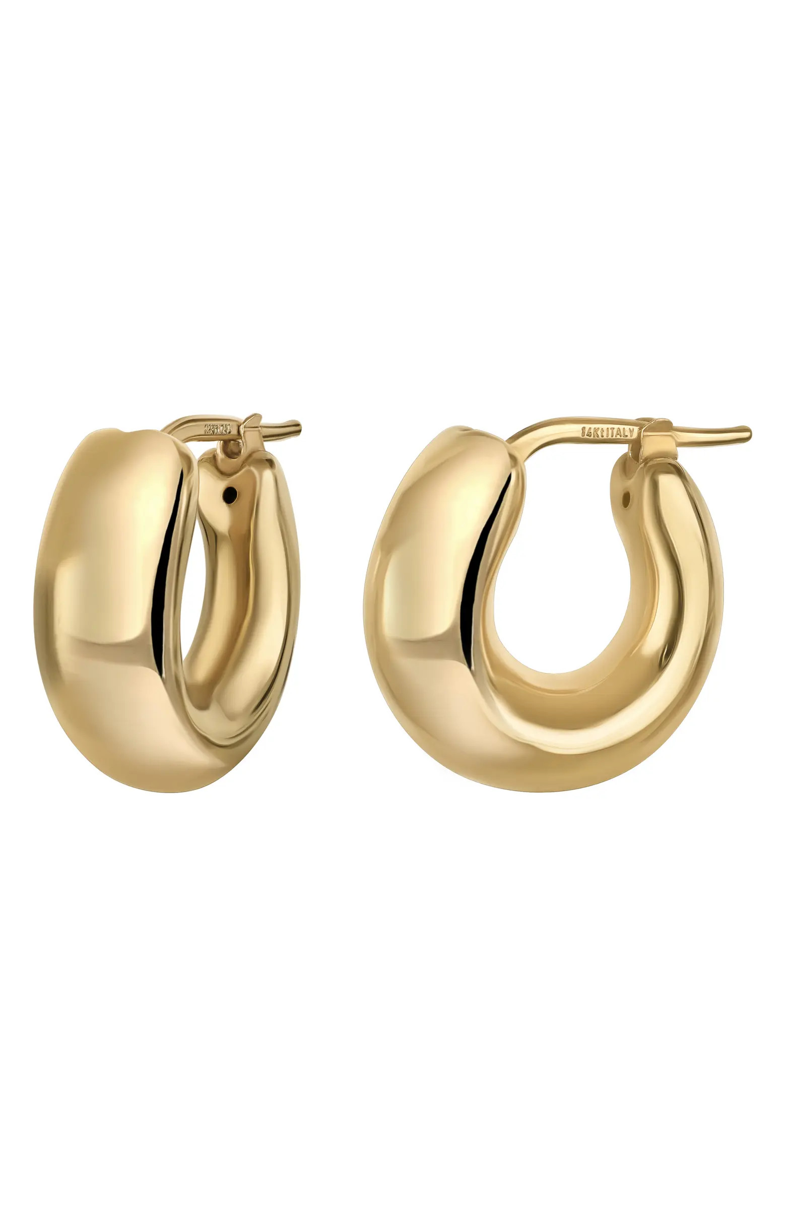 Bony Levy 14K Gold Chunky Hoop Earrings | Nordstrom | Nordstrom