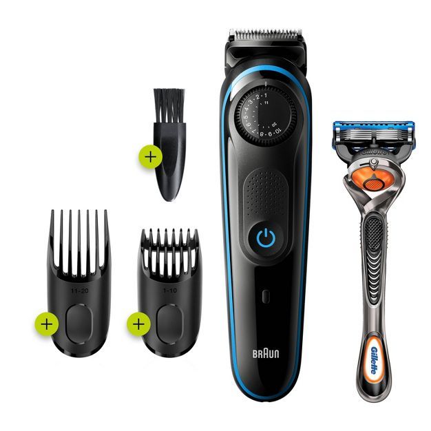 Braun BT3240 Men&#39;s Rechargeable 39-Setting Electric Beard &#38; Hair Trimmer | Target
